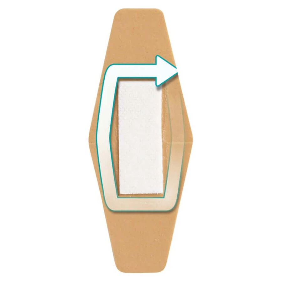 Nexcare Flexible Foam Active Strips, 3 Grössen gemischt 30 St
