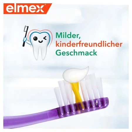 elmex Junior Toothpaste for Ages 6–12, 2 x 75 ml