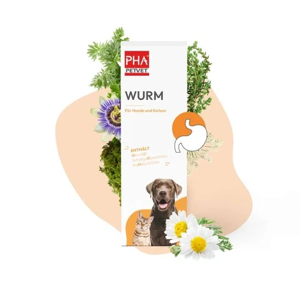 PHA WURM für Hunde und Katzen 50 ml