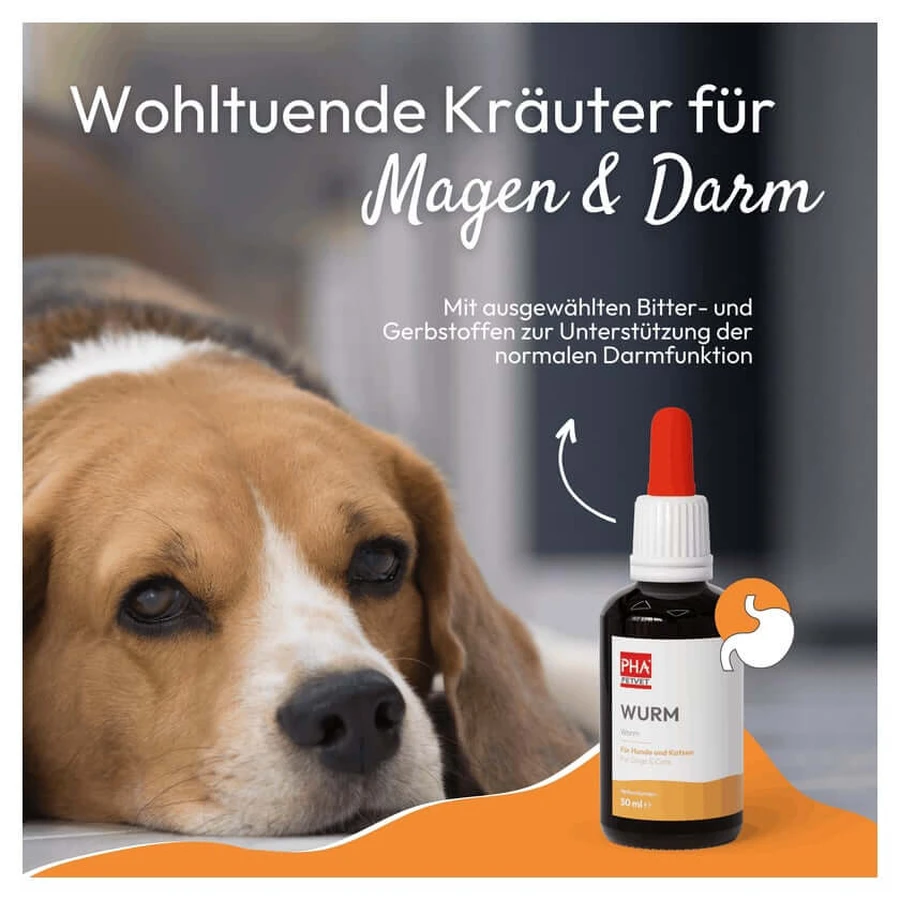 PHA WURM für Hunde und Katzen 50 ml