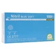Disposable Nitrile Gloves, XL, Blue, 100 Count