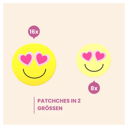 Wild Stripes Anti-Acne Patches Smile Stop, 24 Count