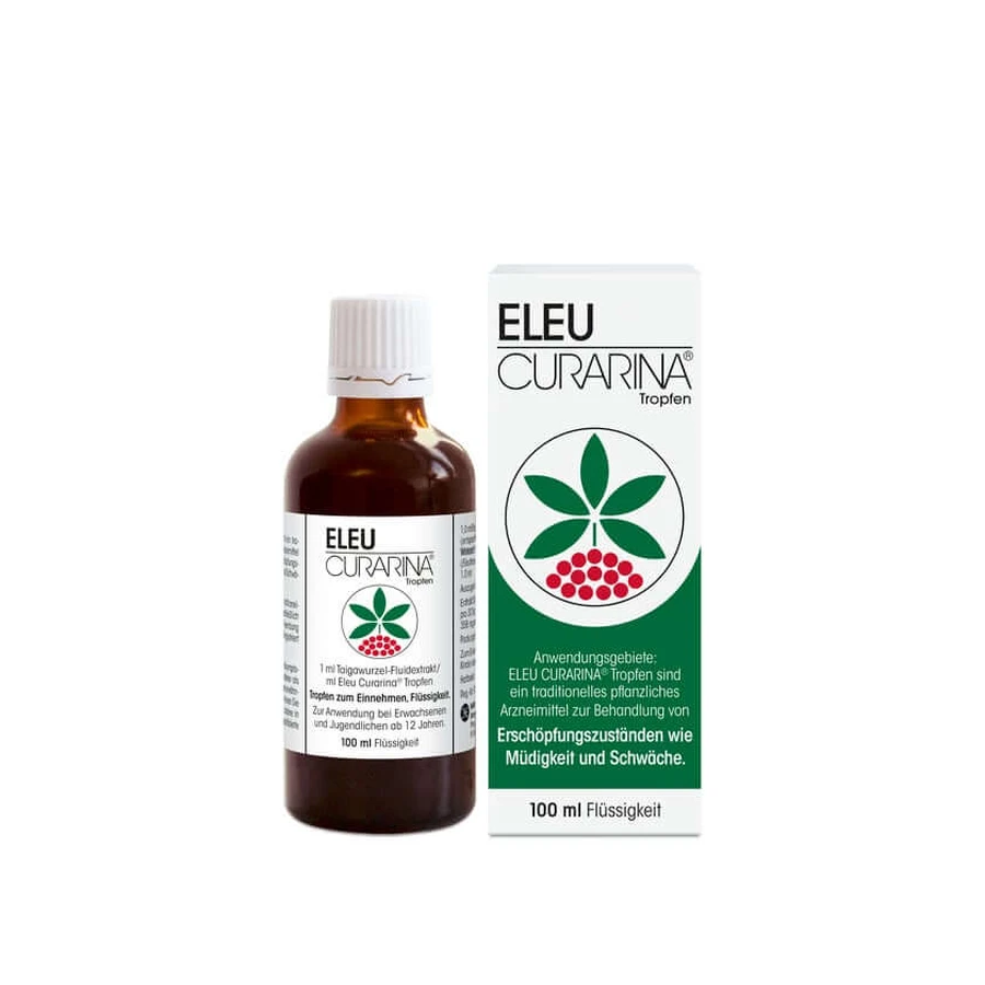 ELEU Curarina – krople 1 ml, roztwór korzenia tajgi 100 ml: ceny i cechy
