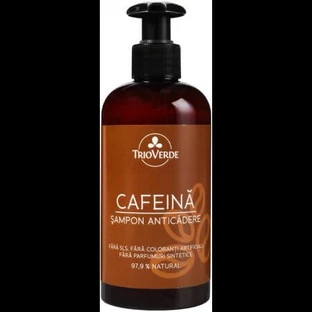 Shampoo tegen hoofdpijn met cafeïne-extract, 250 ml, Trio Verde