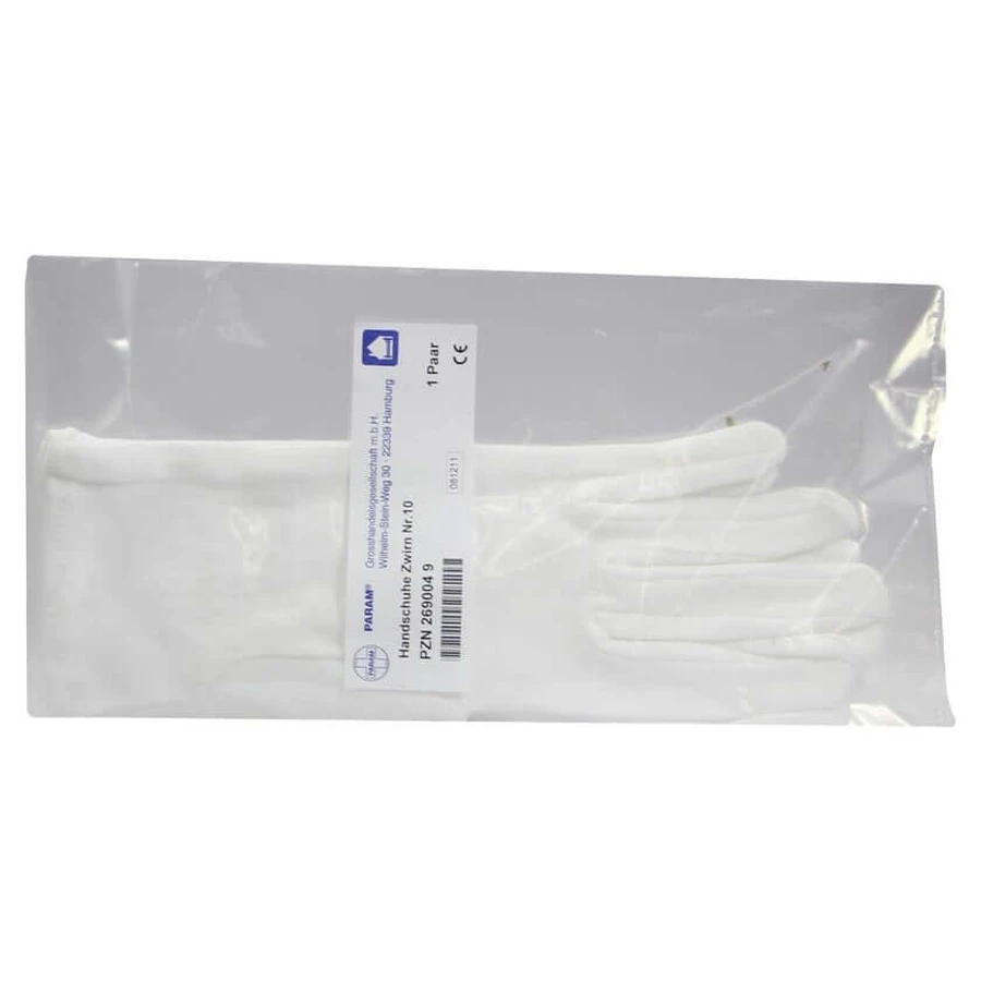 Zwirn Gloves, Size 10, 2 pairs