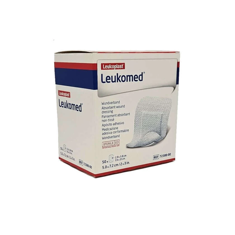 Leukomed Sterile Bandages 5x7.2 cm, 50 Count