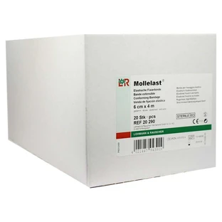 Mollelast Binden 6 cmx4 m steril einz.ve 20 St
