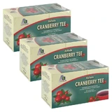 Avitale Cranberry-theezakjes, 3 verpakkingen van 20 stuks