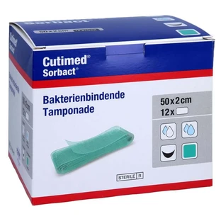 Cutimed Sorbact Dressings 2x50 cm, 24 pcs