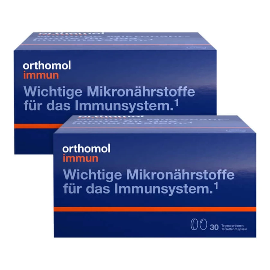 Orthomol Immun Combo Pack (paquete de 2)