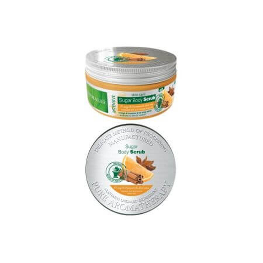 Buy Body scrub with orange extract, cinnamon and star anise, 300 g, Naturalis Body scrub with orange extract, cinnamon and star anise, 300 g, Naturalis