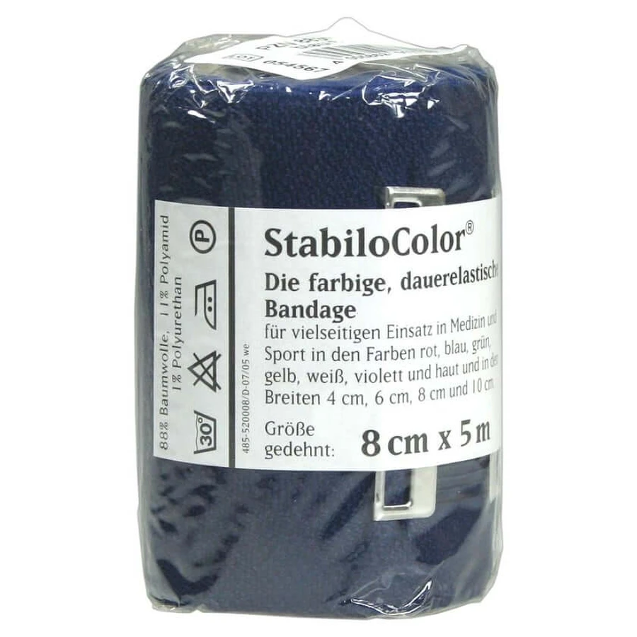 Bandă BORT Stabilocolor, 8 cm, albastră, 1 buc.