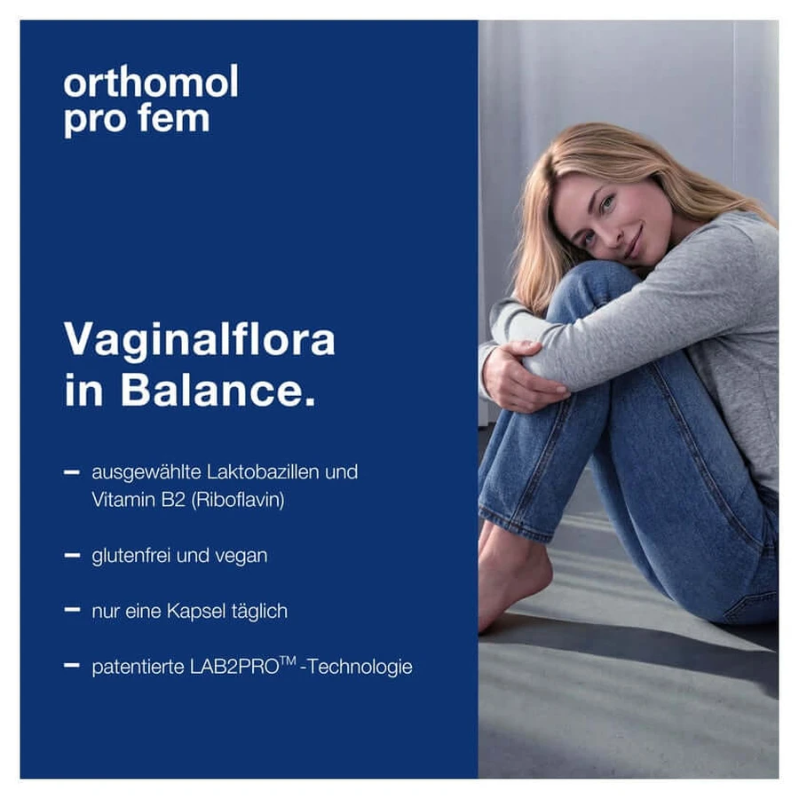 Orthomol Pro Fem-capsules, 30 stuks