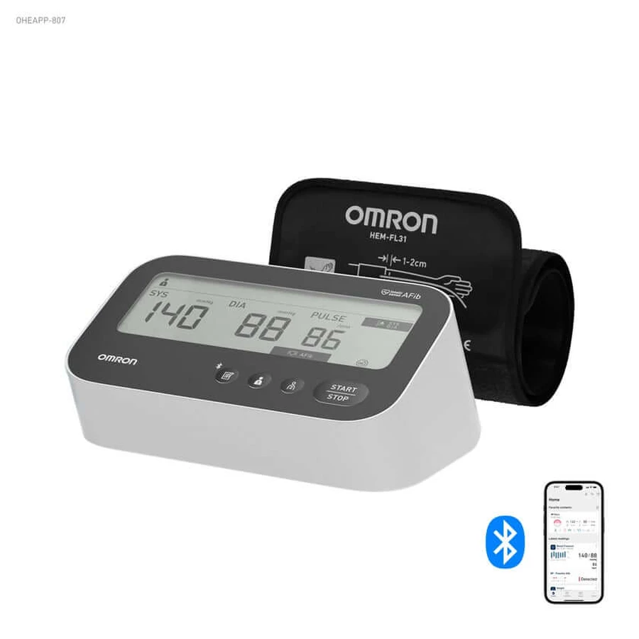 Tensiomètre à bras Omron M4 Connect Afib, 1 unité