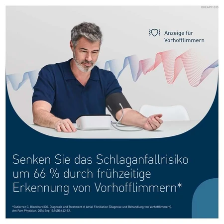 Tensiomètre à bras Omron M4 Connect Afib, 1 unité