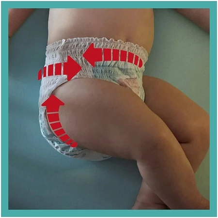 Stop&amp;Protect XXL Box diaper pants, No.4, 9-15 kg, 176 pcs, Pampers