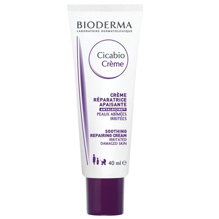 Bioderma Cicabio Hydraterende Crème voor Irritaties en Verwondingen, 40 ml