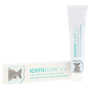 Pommade Ichtholan 50 % - Réimportée, 40 g