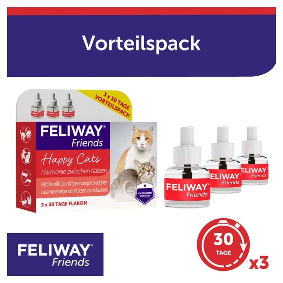 FELIWAY Friends, paquete económico de 3 x 48 ml