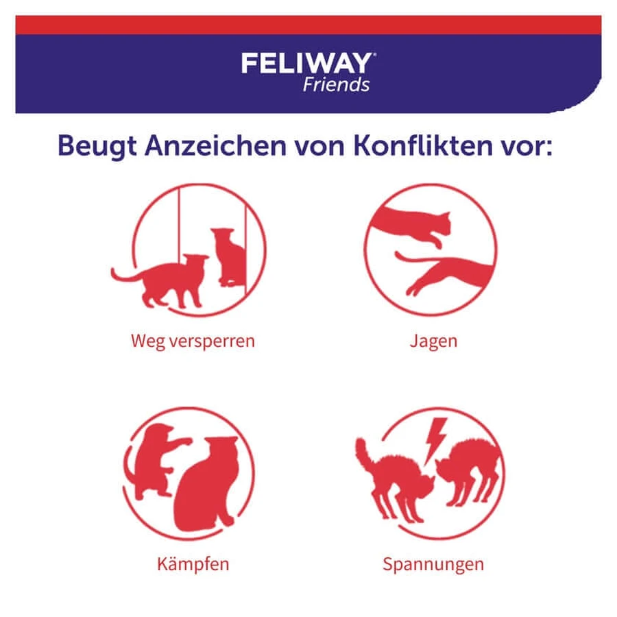 FELIWAY Friends, paquete económico de 3 x 48 ml