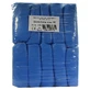 Disposable Plastic Shoe Covers, Blue, 100 Count