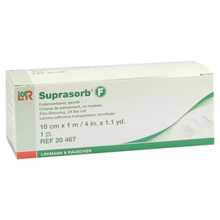 Suprasorb F Film wondverband, 10 cm x 1 m, op rol, 1 stuk