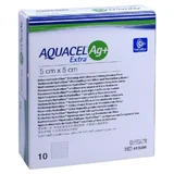 Aquacel Ag+ Extra 5x5 cm Dressings, 10 Count