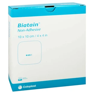 Biatain Foam Dressing 10x10 cm, non-adhesive, 10 pcs