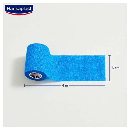 Hansaplast zelfklevend pleister, 6 cm x 4 cm, 1 stuk