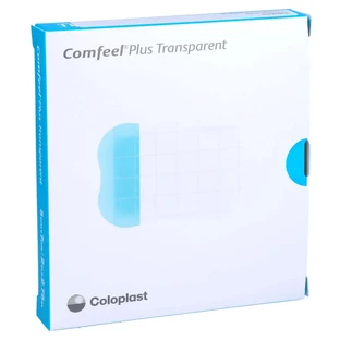 Apósito transparente para heridas Comfeel Plus, 5 x 7 cm, 10 unidades