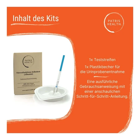 Patris Health Nierenfunktions-Selbsttest 1 St