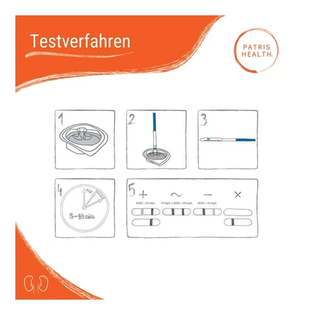 Patris Health Nierenfunktions-Selbsttest 1 St
