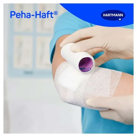Peha Adhesive Fixation Bandage, Latex-Free, 8 cm x 4 m, 1 piece