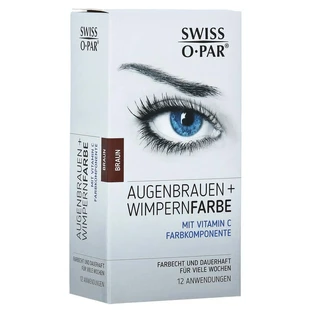 Set de tinte para cejas y pestañas, Brown Swiss, 1 unidad