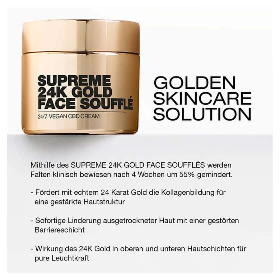 Supreme 24k Gold Face Soufflé 24/7 Cream 50 ml