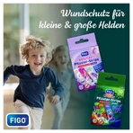 Pansements Figo pour enfants : Little Monsters (paquet de 10)