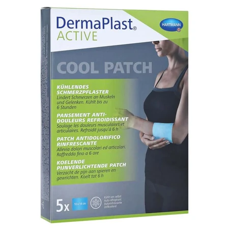 DermaPlast Active Cool Patch 10x14 cm, 5 pieces
