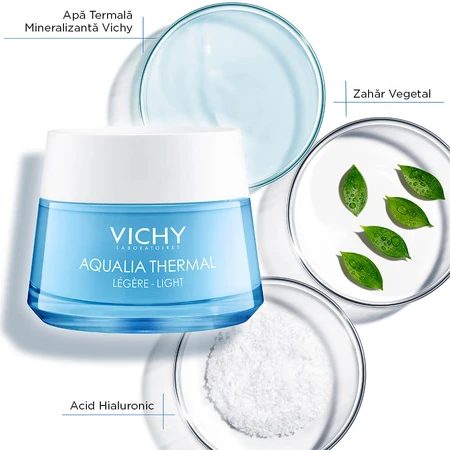 Vichy Aqualia Crème hydratante pour peau normale Aqualia Thermal Light, 50 ml