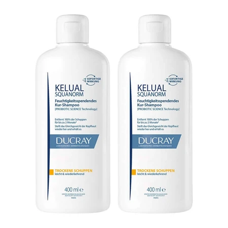 Ducray Kelual Dry Dandruff 2 x 400 ml 2 x 400 ml