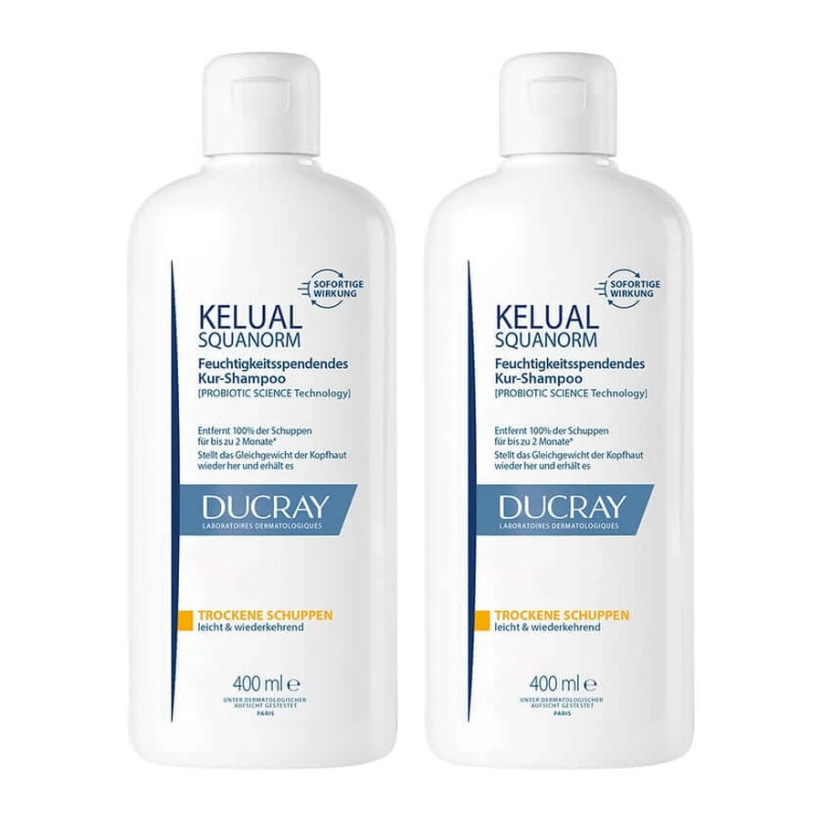 Ducray Kelual Dry Dandruff 2 x 400 ml 2 x 400 ml