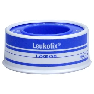 Pansement adhésif Leukofix, 1,25 cm x 5 m, 1 rouleau