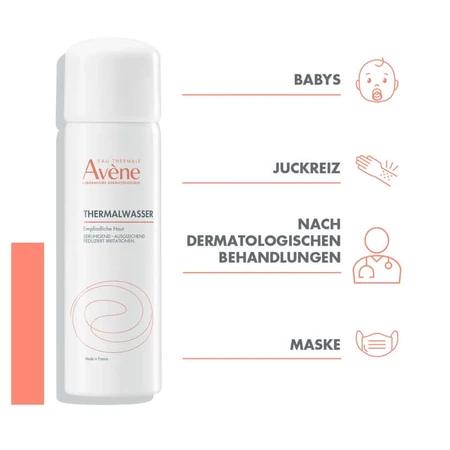 Set de spray de agua termal de Avene (2 x 50 ml)