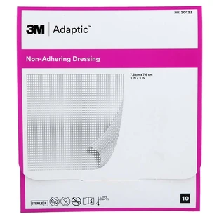 Adaptic 7.6 x 7.6 cm Moist Wound Dressing, Pack of 10