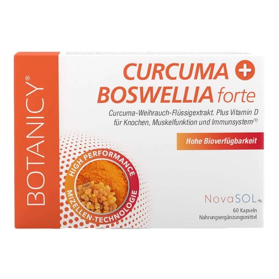 Curcuma+Boswellia Forte-capsules, 60 stuks