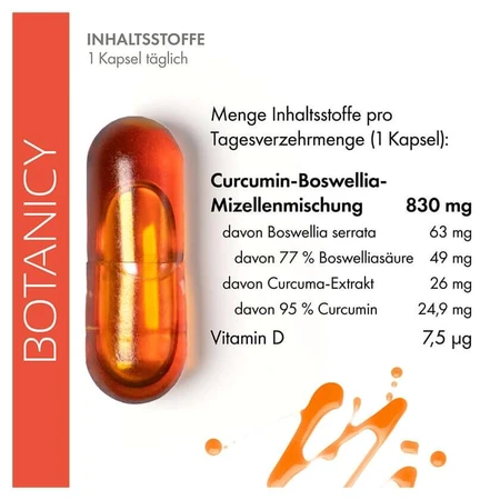 Curcuma+Boswellia Forte-capsules, 60 stuks