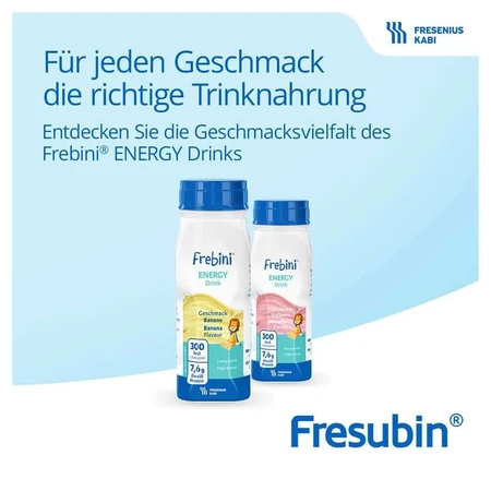 Boisson énergétique et nutritive Frebini, fraise, 6 x 4 x 200 ml
