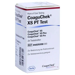 Coaguchek XS PT-test, verpakking van 24 stuks