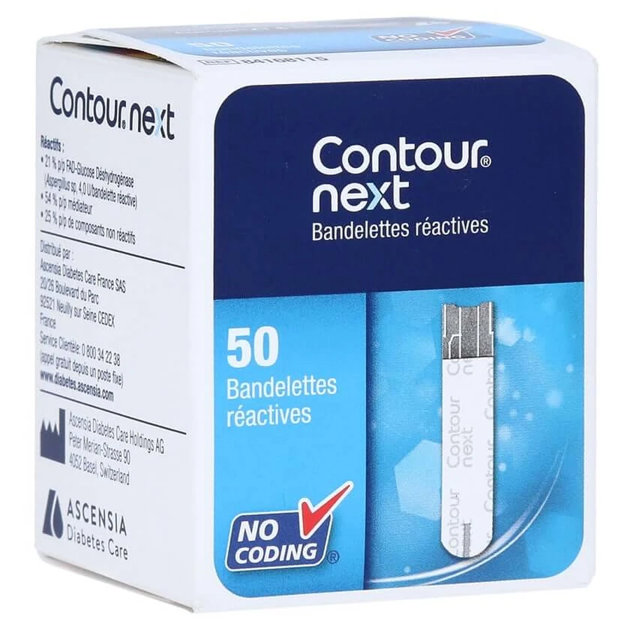 Contour Next Sensor Test Strips, 50 Count