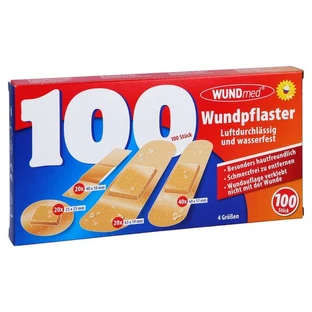 Breathable and Waterproof Band-Aids, 100 Count