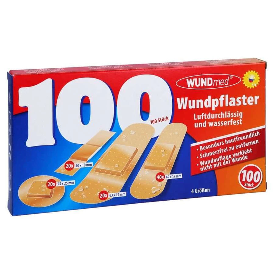 Breathable and Waterproof Band-Aids, 100 Count